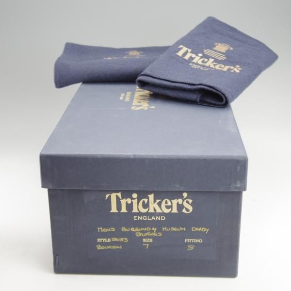 トリッカーズ SIZE 7【貴重☆ミュージアムカーフ仕様/ダイナイトソール