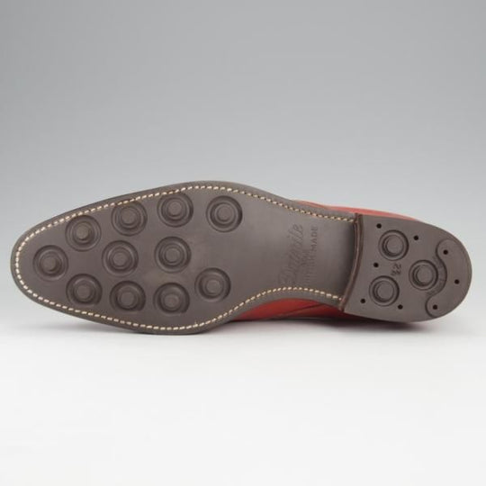 極美品★(HM)ギルド・オブ・クラフツ US7C【現オーダー価格16.5万円程度〜★Snuffy/ハンドソーンウェルテッド製法】チャッカブーツ★k335