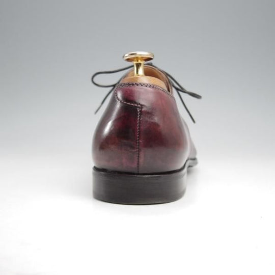 極上★(伊)ALMAS/アルマス SIZE 39.5【★トレーディングポスト別注/Uチップ】カーフ/赤茶系/メンズ/Trading Post★k338