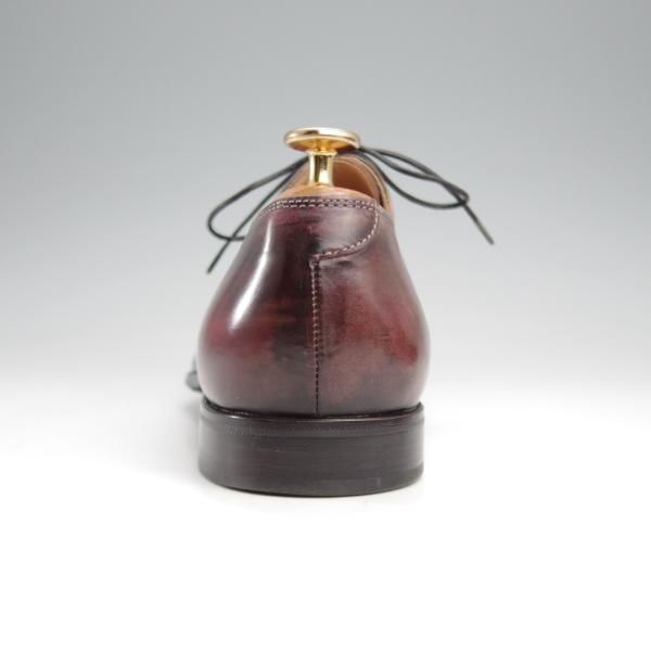 極上★(伊)ALMAS/アルマス SIZE 39.5【★トレーディングポスト別注/Uチップ】カーフ/赤茶系/メンズ/Trading Post★k338