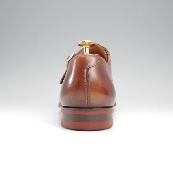 極上★クロケット&ジョーンズ 7D【ハンドグレードライン★ダイナイトソール仕様/SOUTHWELL】ダブルモンク/濃茶/Crockett&Jones★k339