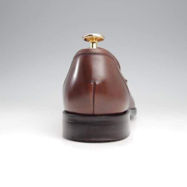 極上★トレーディングポスト SIZE 6.5【定価￥49,500-★撥水レザー/ダイナイトソール】T607/ローファー/濃茶/ユニオンロイヤル製★k340