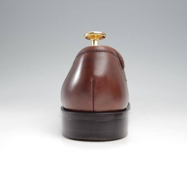 極上★トレーディングポスト SIZE 6.5【定価￥49,500-★撥水レザー/ダイナイトソール】T607/ローファー/濃茶/ユニオンロイヤル製★k340