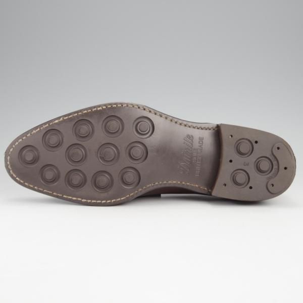 極上★トレーディングポスト SIZE 6.5【定価￥49,500-★撥水レザー/ダイナイトソール】T607/ローファー/濃茶/ユニオンロイヤル製★k340