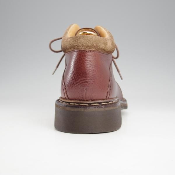 美品★ジョンロブ SIZE 7【貴重★KELSO/ケルソ/チャッカブーツ】アシュビーソール/シボ革×スエード/赤茶×茶/メンズ/JOHN LOBB★k341