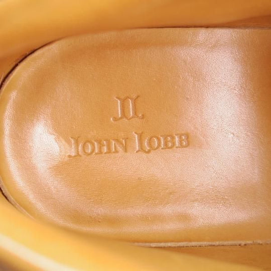 美品★ジョンロブ SIZE 7【貴重★KELSO/ケルソ/チャッカブーツ】アシュビーソール/シボ革×スエード/赤茶×茶/メンズ/JOHN LOBB★k341