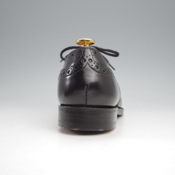 未使用★チャーチ 50F/UK5【貴重★73ラスト仕様のバーウッド/BRISBANE】ブリスベン/フルブローグ/黒/メンズ/Church'★k343