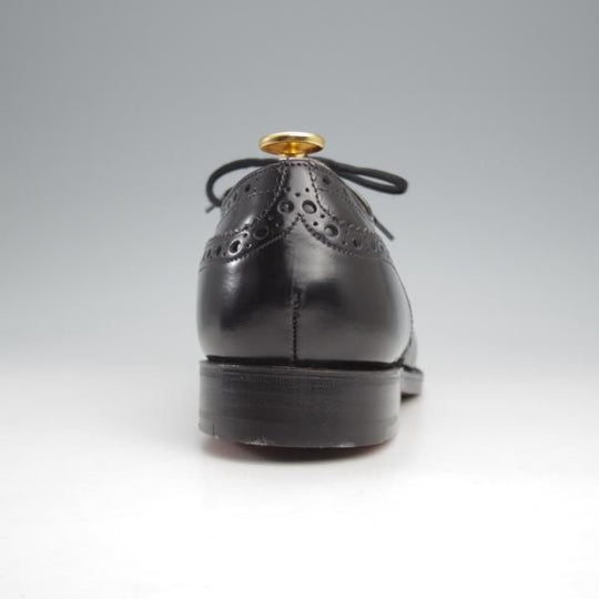 未使用★チャーチ 50F/UK5【貴重★73ラスト仕様のバーウッド/BRISBANE】ブリスベン/フルブローグ/黒/メンズ/Church'★k343