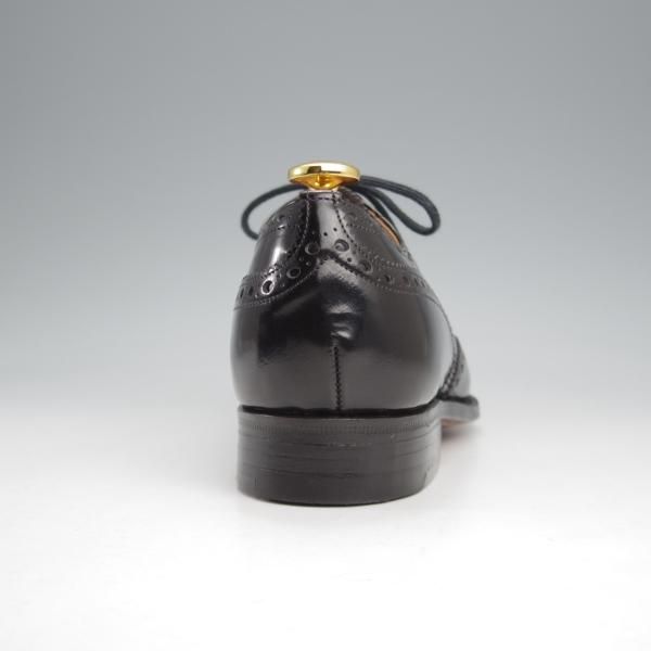 未使用★チャーチ 50F/UK5【旧チャーチ★73ラスト/ブックバインダーカーフ】3都市ロゴ/フルブローグ/黒/メンズ/Church'★k345