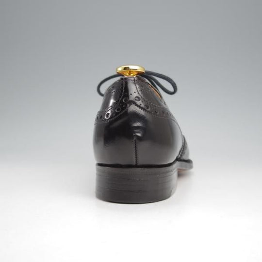 未使用★チャーチ 50F/UK5【旧チャーチ★73ラスト/ブックバインダーカーフ】3都市ロゴ/フルブローグ/黒/メンズ/Church'★k345