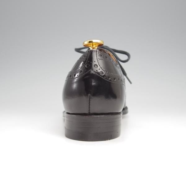 旧チャーチ　ブリスベン　ブラックレザー ウィングチップシューズ　ラスト73 7.0F 73ラスト チャーチ ウイングチップ ブラック レザー