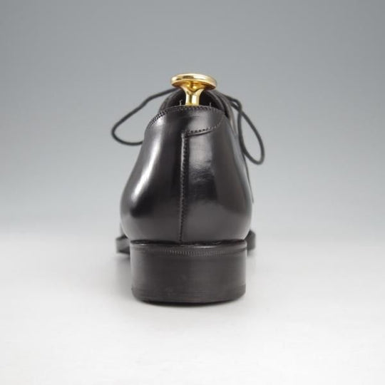 極上★(伊)メッカリエロ SIZE 5.5【★グッドイヤーウェルテッド製法/ストレートチップ/黒】カーフ/メンズ/MECCARIELLO★k346