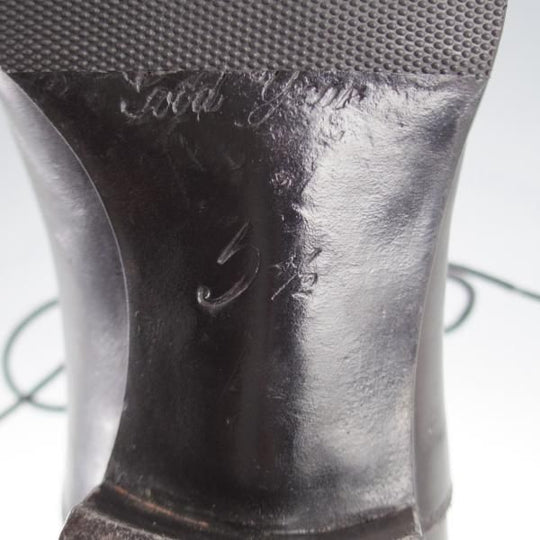 極上★(伊)メッカリエロ SIZE 5.5【★グッドイヤーウェルテッド製法/ストレートチップ/黒】カーフ/メンズ/MECCARIELLO★k346