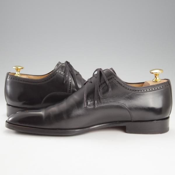 マグナーニ SIZE 38【ボロネーゼ製法/プレーントゥ/黒】 | 高級