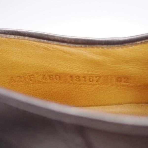 極上★パラブーツ SIZE 42【貴重★フォック仕様(アザラシの毛皮)/ミカエル/MICHAEL】チロリアンシューズ/黒/メンズ/Paraboot★k349