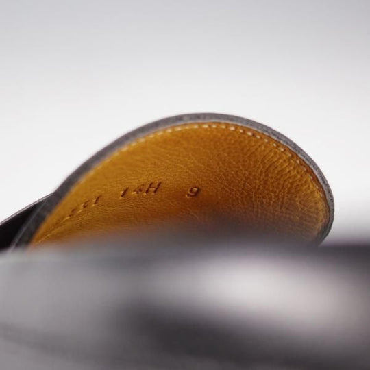 ★パラブーツ SIZE 9【現行定価￥84,700-★アドニス/ADONIS】コインローファー/カーフ/黒/メンズ/Paraboot★k350