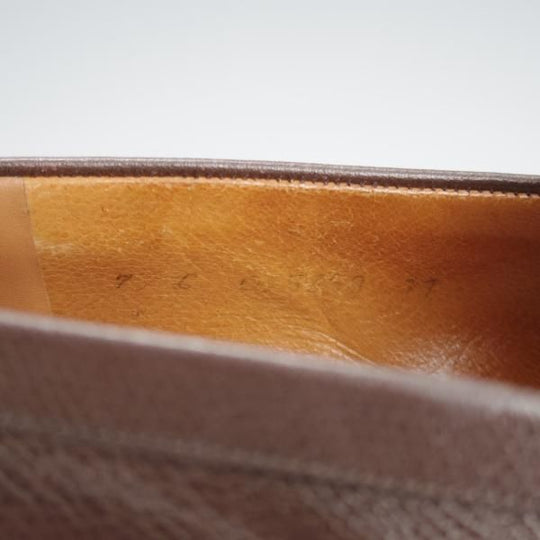 ★J.M.ウエストン 7C【現行定価￥137,500-★180/コインローファー/旧ロゴ】41ラスト/ヴィンテージ/濃茶/メンズ/Weston/ウェストン★k351
