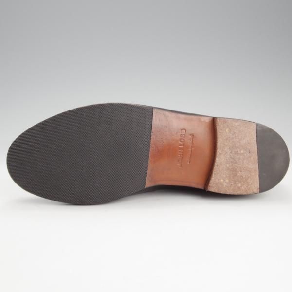 極上★ジョンロブ 5.5E【定価￥239,800-★ロペス/LOPEZ】4395ラスト/コインローファー/カーフ/黒/メンズ/JOHN LOBB★k354