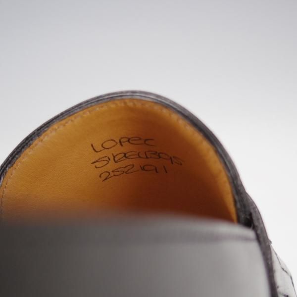 極上★ジョンロブ 5.5E【定価￥239,800-★ロペス/LOPEZ】4395ラスト/コインローファー/カーフ/黒/メンズ/JOHN LOBB★k354