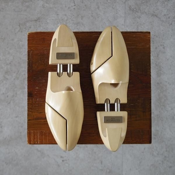 極上★J.M.ウエストン SIZE 6【現行定価￥18,700-★純正シューツリー/022L】木製シューキーパー/Weston/ウェストン★k362