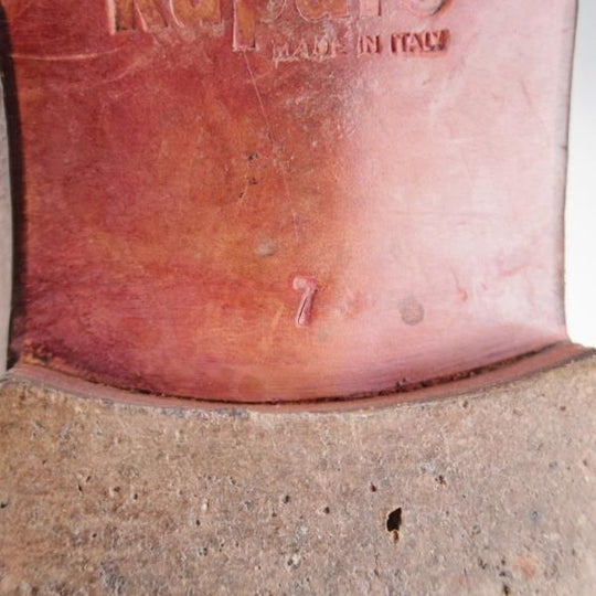 極上★(伊)Raparo/ラパーロ SIZE 7【★ジョッパーブーツ/サイドジップブーツ】スエード/灰/メンズ★k365