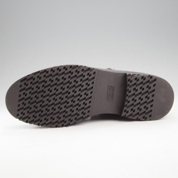 極美品★(伊製)HERMES/エルメス SIZE 40【貴重★チロリアンブーツ/ストラップ】カーフ/黒/メンズ★k370