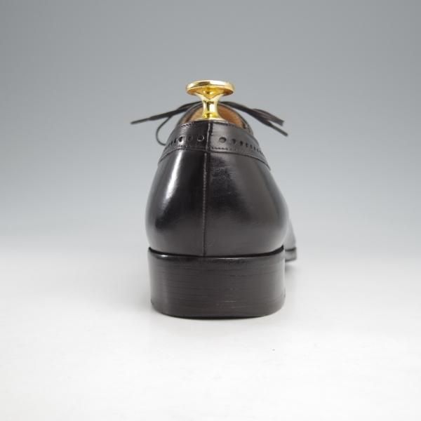 ★(伊)アルティオリ SIZE 6【定価15万円以上★セミブローグ/黒】カーフ/メンズ/ARTIOLI★k372