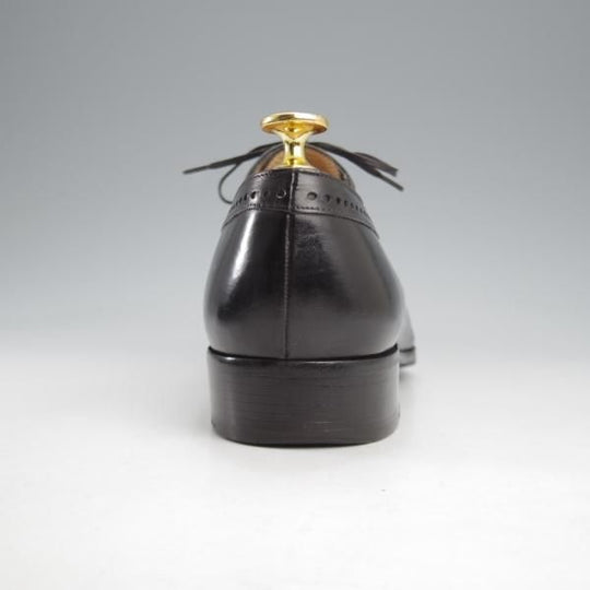 ★(伊)アルティオリ SIZE 6【定価15万円以上★セミブローグ/黒】カーフ/メンズ/ARTIOLI★k372