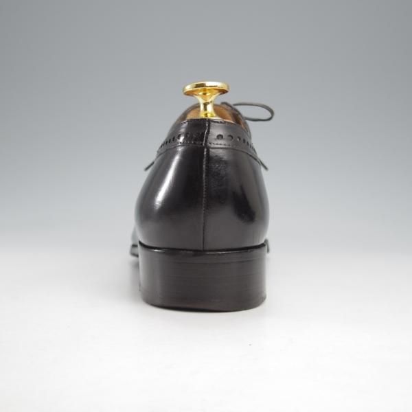 ★(伊)アルティオリ SIZE 6【定価15万円以上★セミブローグ/黒】カーフ/メンズ/ARTIOLI★k372