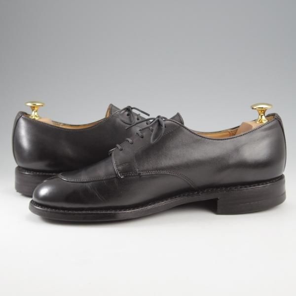 極上★ロイドフットウェア SIZE 6.5【貴重★(英)ホワイト社製/ダイナイトソール仕様】Uチップ/カーフ/黒/メンズ/Lloyd Footwear★k373