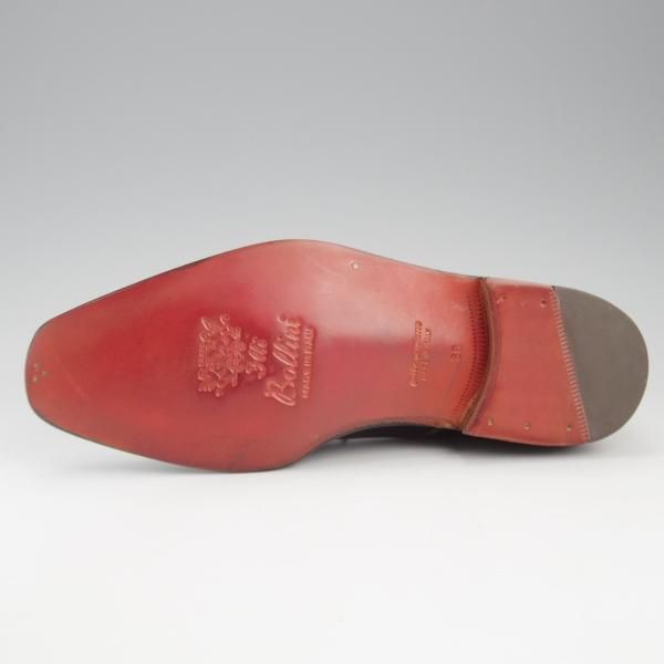 極美品　ボリーニ/BOLLINI サイズ8 ボリーニ SIZE 38【グッドイヤーアルタッコ製法/プレーントゥ/黒