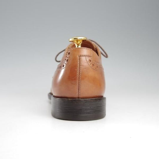 極上★ユニオンインペリアル SIZE 7【定価￥44,000-★セミブローグ/U2002】カーフ/茶/メンズ/Union Imperial★k381