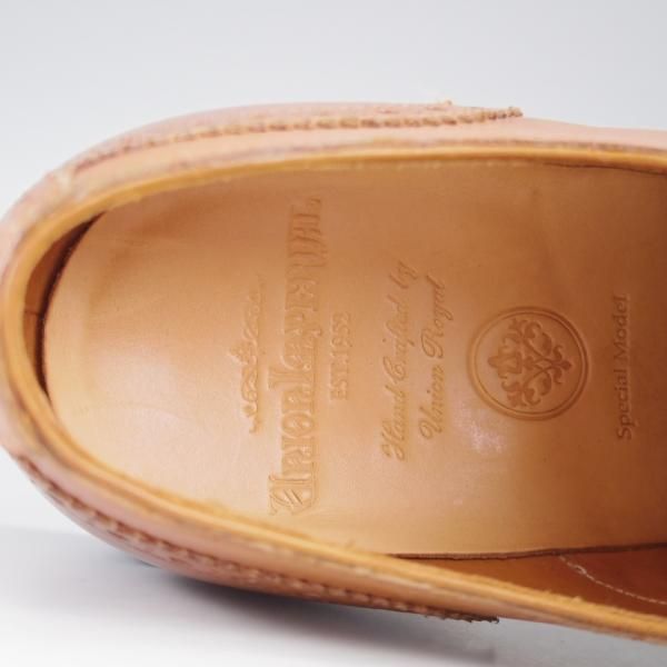 極上★ユニオンインペリアル SIZE 7【定価￥44,000-★セミブローグ/U2002】カーフ/茶/メンズ/Union Imperial★k381