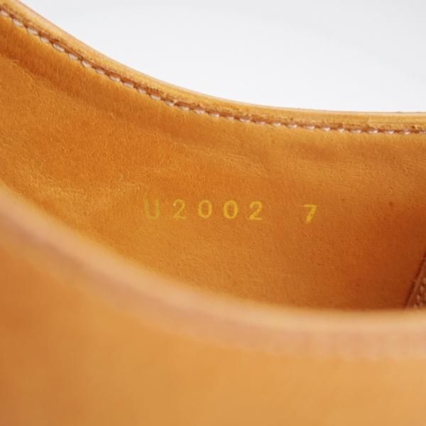 極上★ユニオンインペリアル SIZE 7【定価￥44,000-★セミブローグ/U2002】カーフ/茶/メンズ/Union Imperial★k381