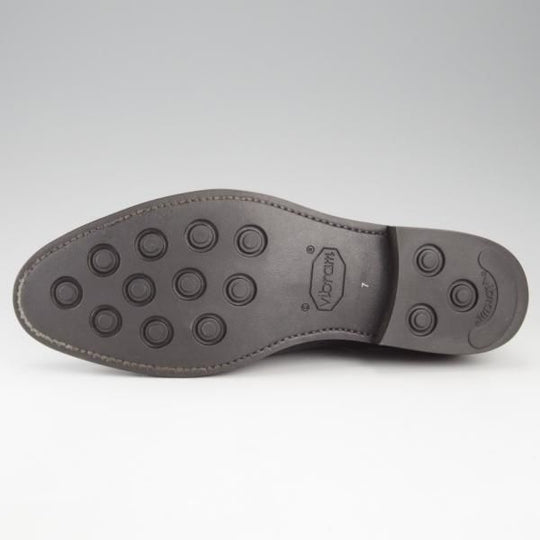 極美品★RAYMAR/レイマー SIZE 7【ハンドソーンウェルテッド製法★レベルソ仕立て/PAUL】ストレートチップ/ベガノカーフ/黒/メンズ★k382