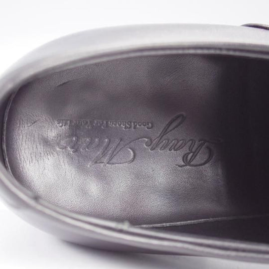 極美品★RAYMAR/レイマー SIZE 7【ハンドソーンウェルテッド製法★レベルソ仕立て/PAUL】ストレートチップ/ベガノカーフ/黒/メンズ★k382