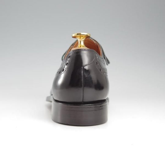 極美品★スコッチグレイン SIZE 25【2020年限定モデル★KUROBAKO2020/純正シューツリー付き/20201】セミブローグ/黒/SCOTCH GRAIN★k383