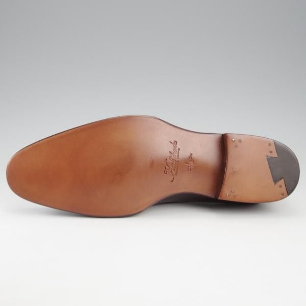 未使用★(HM)ギルド・オブ・クラフツ US7D【税込上代￥243,000-★Millies/ハンドソーンウェルテッド製法】ローファー/カーフ/濃茶★k388