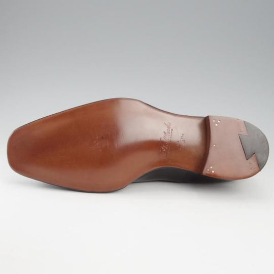 未使用★(HM)ギルド・オブ・クラフツ US7D【税込上代￥165,000-★Colette/純正シューツリー付き】ストレートチップ/カーフ/黒★k390