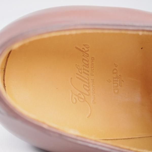 未使用★(HM)ギルド・オブ・クラフツ US7C【税込上代￥165,000-★Toffee/ハンドソーンウェルテッド製法】カーフ/茶/メンズ★k391