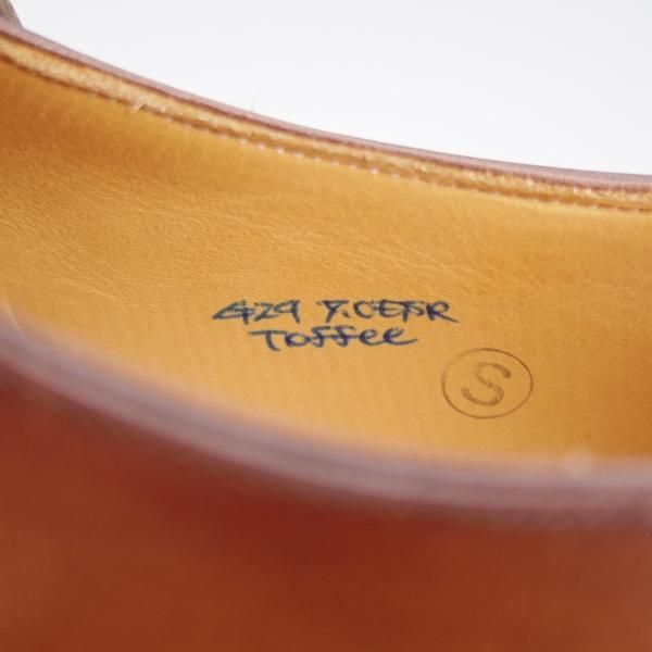未使用★(HM)ギルド・オブ・クラフツ US7C【税込上代￥165,000-★Toffee/ハンドソーンウェルテッド製法】カーフ/茶/メンズ★k391