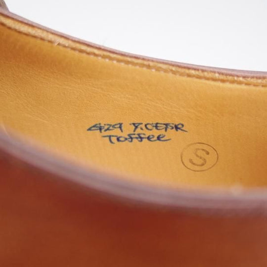 未使用★(HM)ギルド・オブ・クラフツ US7C【税込上代￥165,000-★Toffee/ハンドソーンウェルテッド製法】カーフ/茶/メンズ★k391