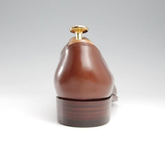 未使用★(HM)ギルド・オブ・クラフツ US7C【税込上代￥165,000-★Andy/ハンドソーンウェルテッド製法】サイドエラスティック/茶★k393