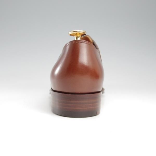 未使用★(HM)ギルド・オブ・クラフツ US7C【税込上代￥165,000-★Andy/ハンドソーンウェルテッド製法】サイドエラスティック/茶★k393