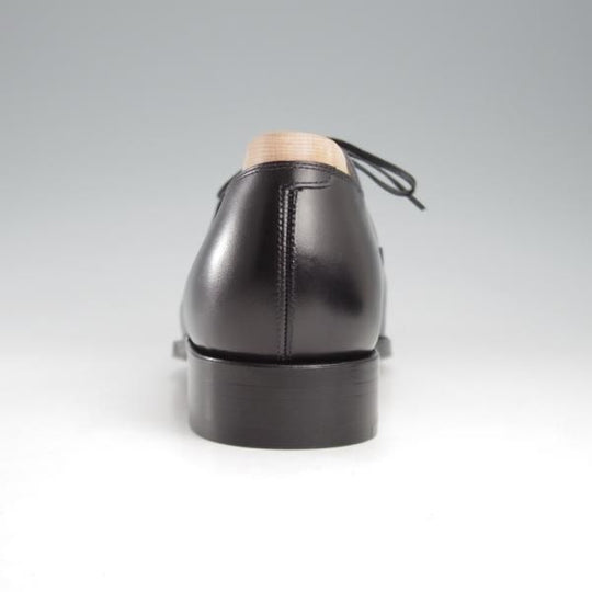 未使用★(浅草)ギルド・オブ・クラフツ SIZE 6(M)【定価￥115,500-★Blackie/(英国製)純正シューツリー付き】ストレートチップ/黒★k394