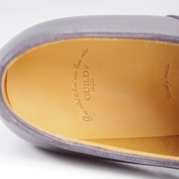 未使用★(浅草)ギルド・オブ・クラフツ SIZE 6(M)【定価￥115,500-★Blackie/(英国製)純正シューツリー付き】ストレートチップ/黒★k394