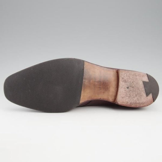 極上★クロケット&ジョーンズ 6.5D【ハンドグレードライン★チャッカブーツ】カーフ/赤茶/メンズ/Crockett&Jones★k396