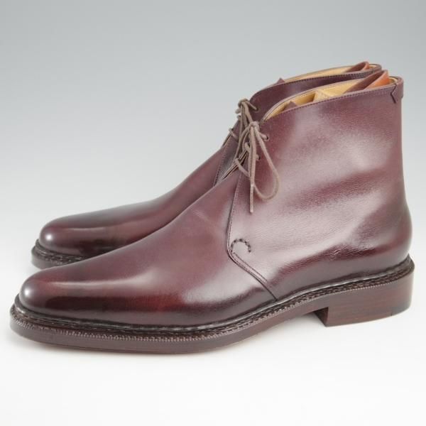 未使用★(HM)ギルド・オブ・クラフツ US7D【税込上代￥231,000-★ノルウィージャン製法/純正ツリー付】Carbonel/赤茶★k399