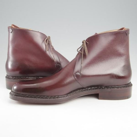 未使用★(HM)ギルド・オブ・クラフツ US7D【税込上代￥231,000-★ノルウィージャン製法/純正ツリー付】Carbonel/赤茶★k399