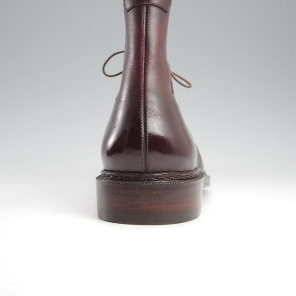 未使用★(HM)ギルド・オブ・クラフツ US7D【税込上代￥231,000-★ノルウィージャン製法/純正ツリー付】Carbonel/赤茶★k399